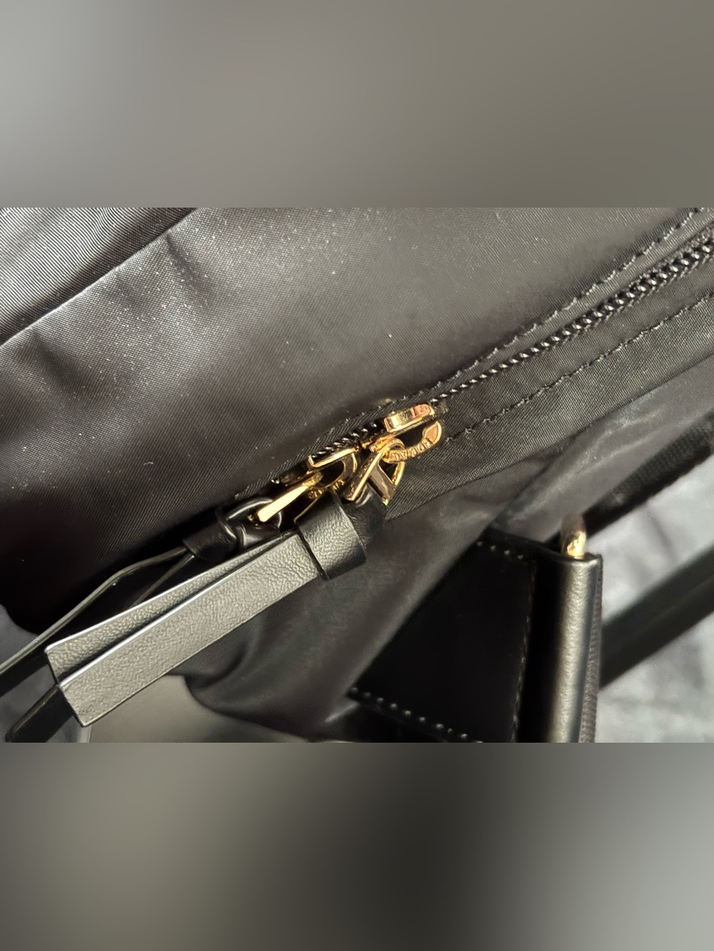 Tory Burch Backpack Black Nylon - Picture 8 of 16